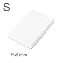 Bloc de etichete adezive albe - mai multe mărimi