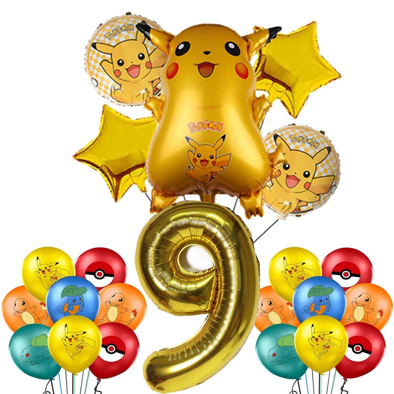 Set mare de baloane Pikachu - mai multe variante
