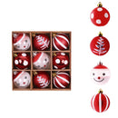 Globuri de Crăciun 9 buc - mai multe variante