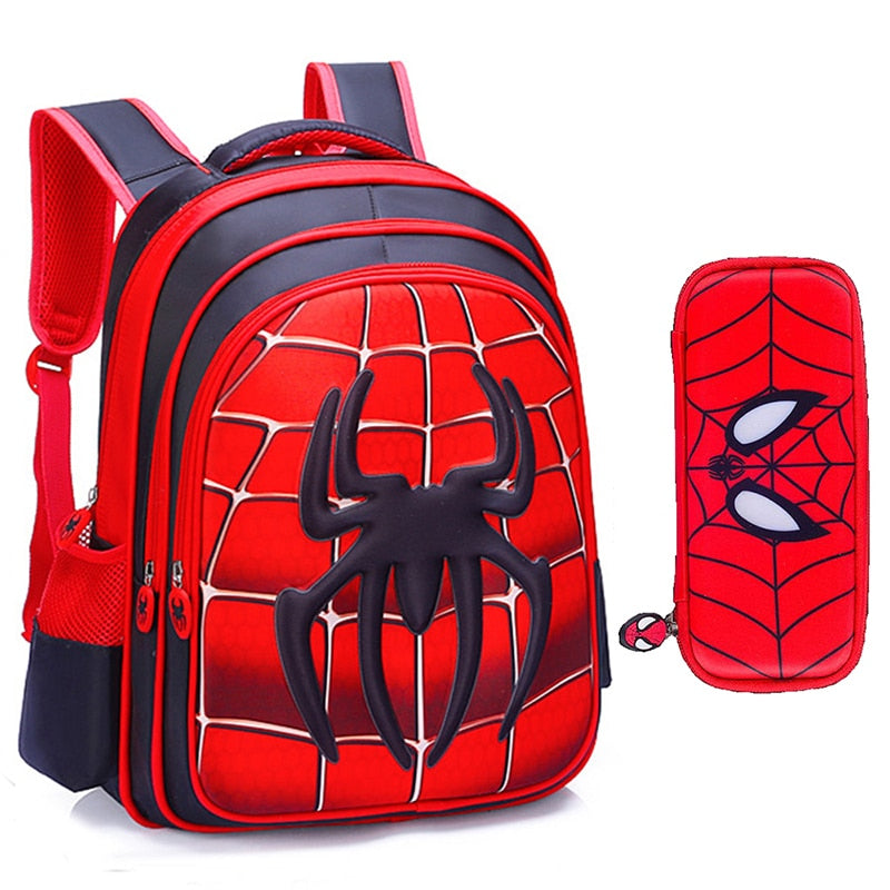 Băieți școală rucsac școală Spiderman - mai multe variante