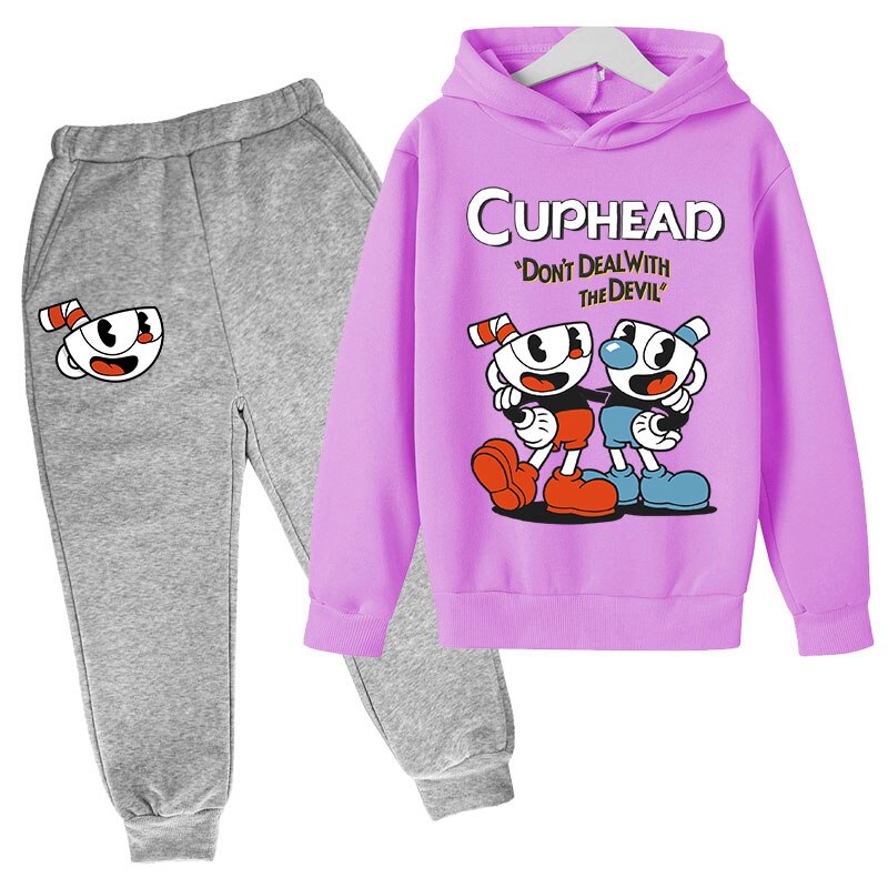 Trening pentru copii Cuphead - mai multe variante