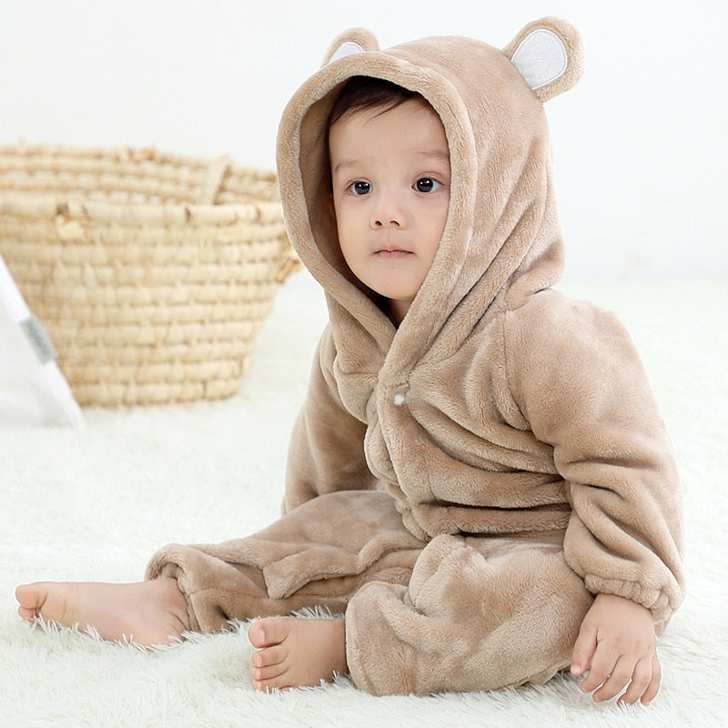 Pijama cu urechi pentru copii