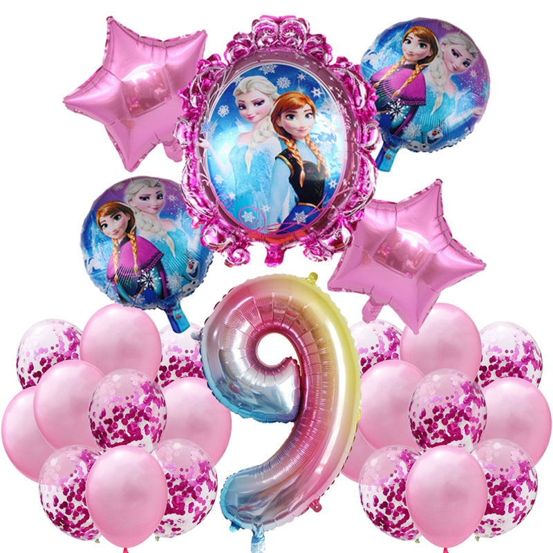 Set mare de baloane Frozen - mai multe variante