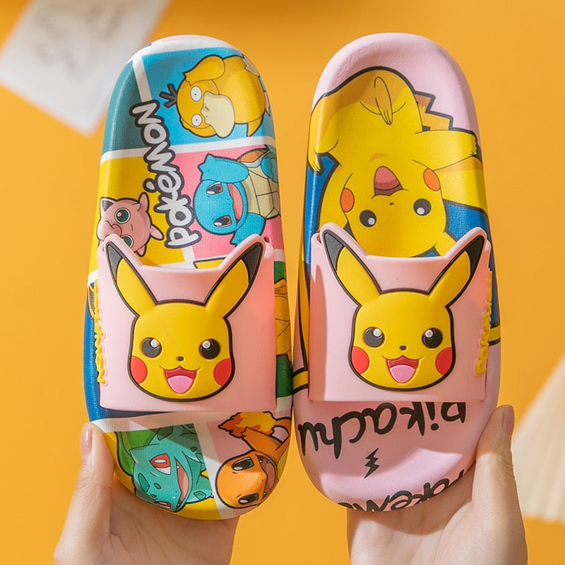 Papuci pentru copii Pikachu - mai multe variante