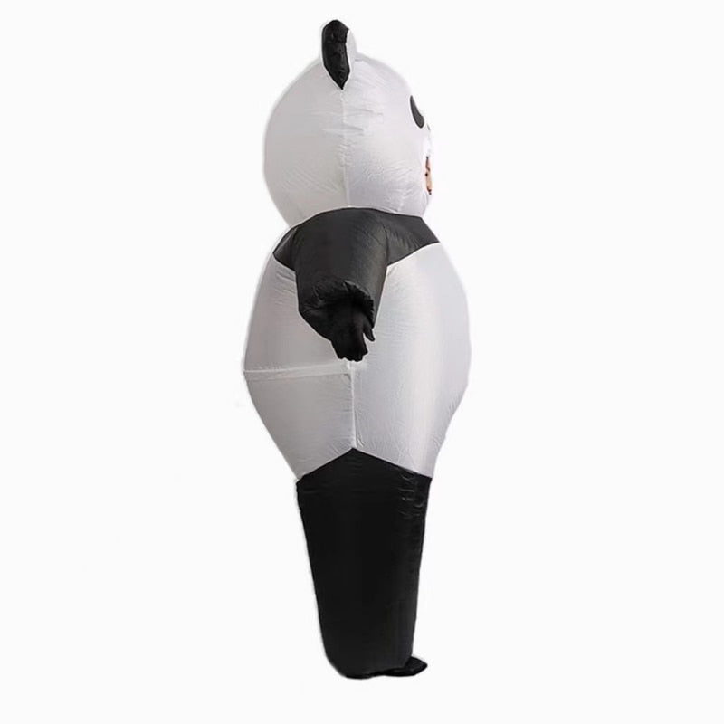 Costum gonflabil panda pentru copii și adulți