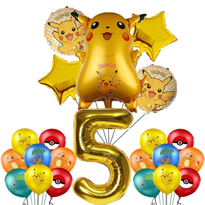 Set mare de baloane Pikachu - mai multe variante