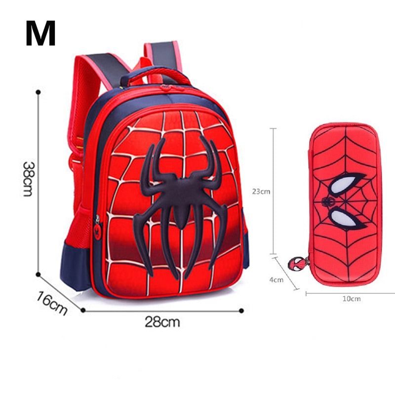 Băieți școală rucsac școală Spiderman - mai multe variante