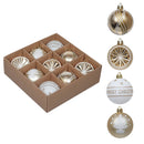 Globuri de Crăciun 9 buc - mai multe variante