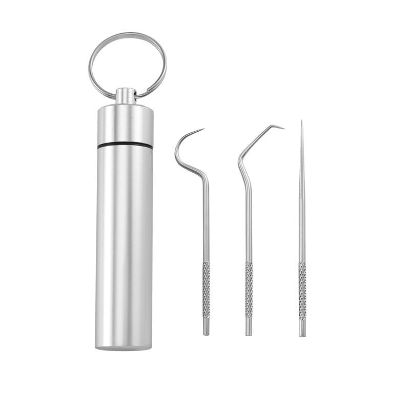 Kit de igienă orală din oțel inoxidabil - mai multe variante