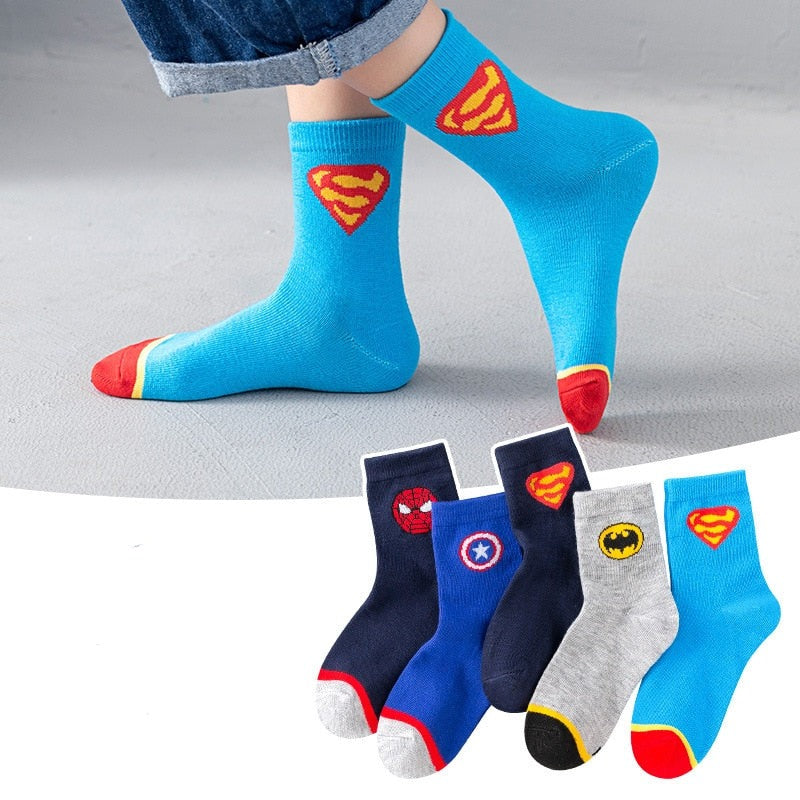 Șosete pentru copii Superhero 5 buc - mai multe variante