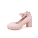 Pantofi eleganți pentru fete cu arc - mai multe variante