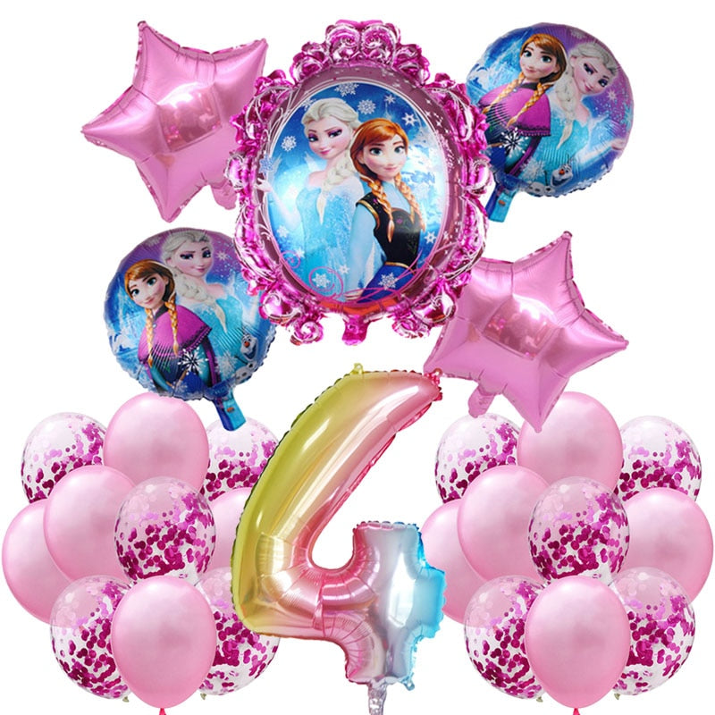 Set mare de baloane Frozen - mai multe variante