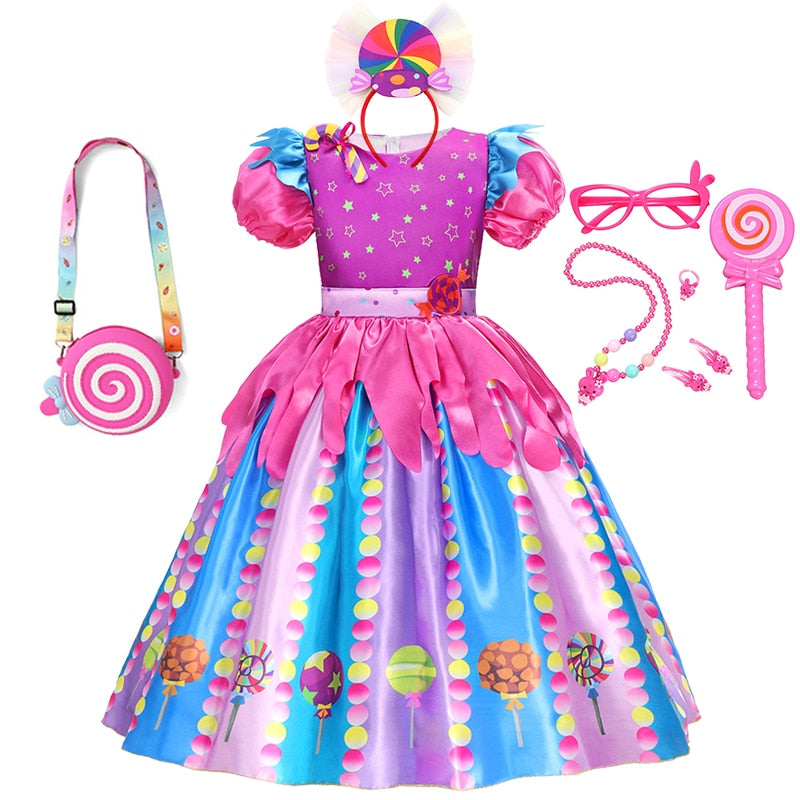 Costum pentru fete Candy - mai multe variante