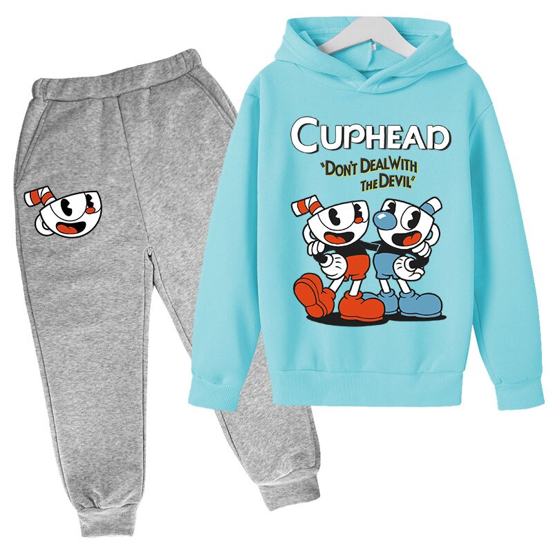 Trening pentru copii Cuphead - mai multe variante