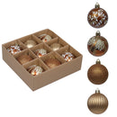 Globuri de Crăciun 9 buc - mai multe variante