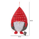 Calendar de advent mare suspendat - mai multe variante