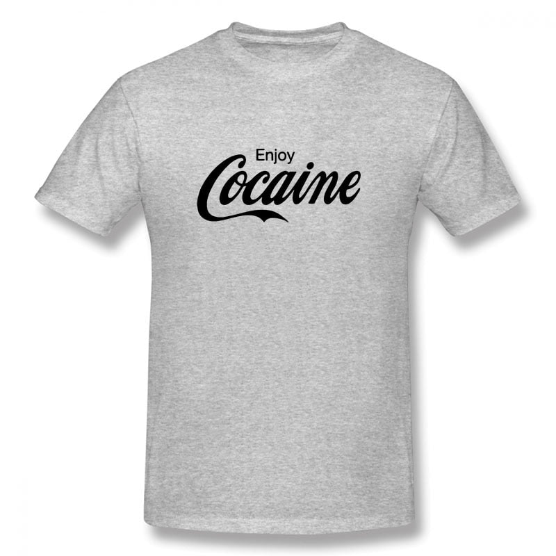 Tricou amuzant Cocaină - mai multe variante