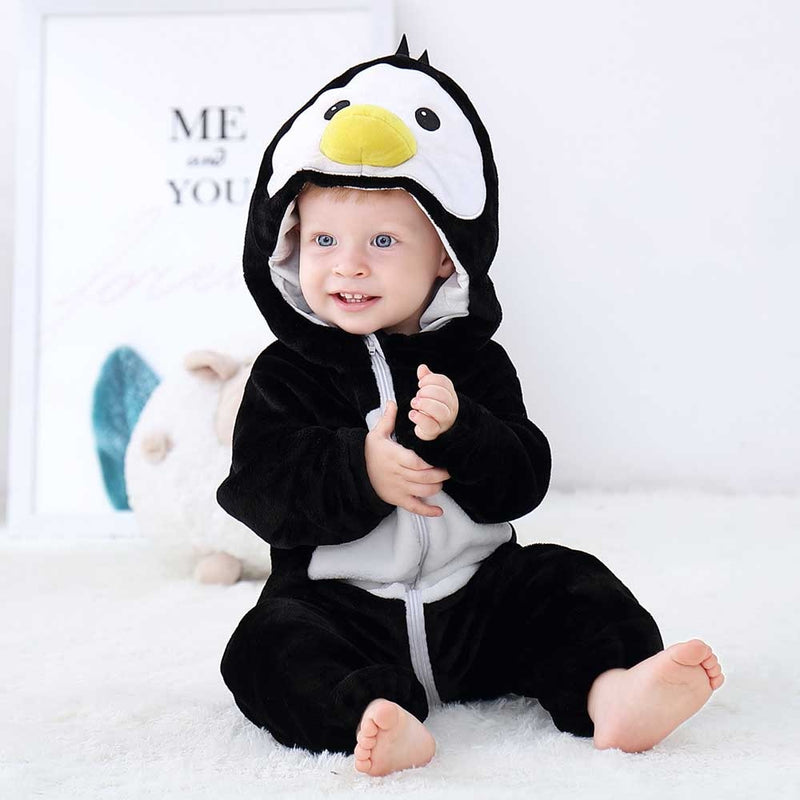 Costum de pinguin pentru bebeluși