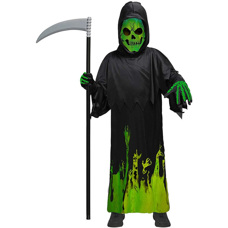 Costum fluorescent pentru copii Doamna cu coasa