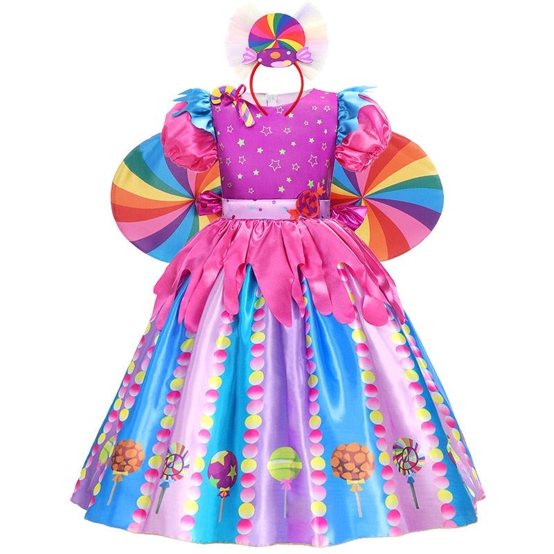 Costum pentru fete Candy - mai multe variante