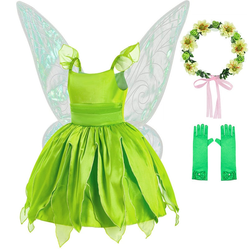 Costum pentru fete Tinkerbell - mai multe variante