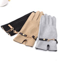 Mănuși de catifea de iarnă pentru femei - mai multe variante