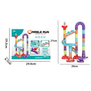 Pistă cu bile colorate - mai multe variante