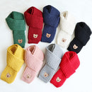 Eșarfă pentru copii cu ursuleț de pluș - mai multe variante