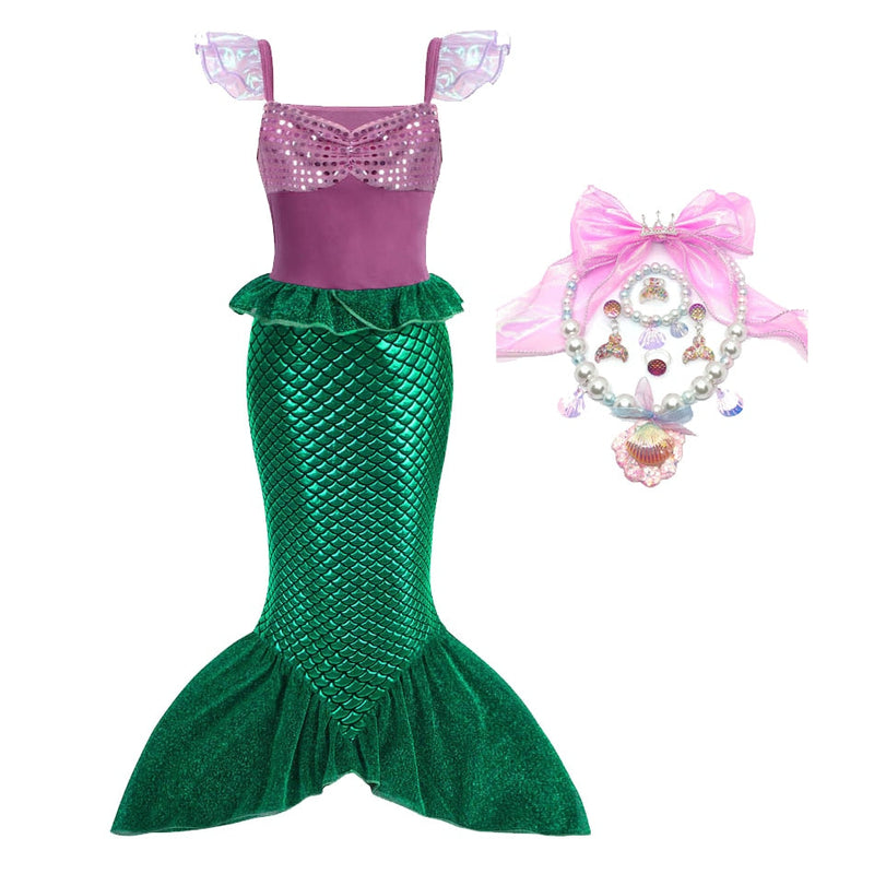 Costum pentru copii Mica sirenă Ariel