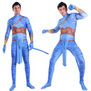 Costum și mască Avatar - mai multe variante