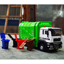 Camion de gunoi verde