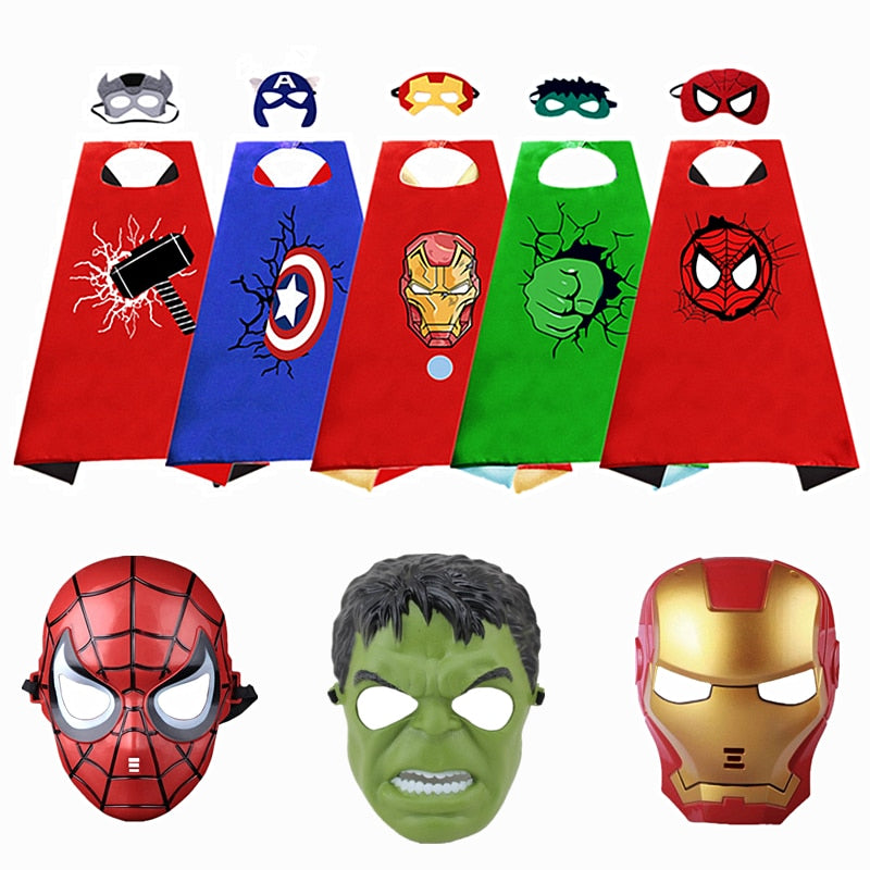 Costum pentru copii cu pelerină Marvel Supereroi - mai multe variante