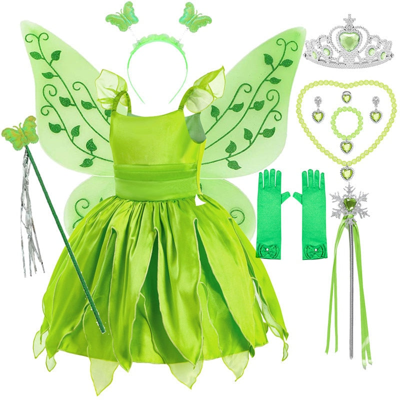 Costum pentru fete Tinkerbell - mai multe variante