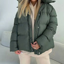 Jachetă elegantă pentru femei în jos - mai multe variante