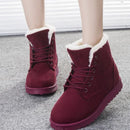 Cizme de flanelă de iarnă pentru femei - mai multe culori