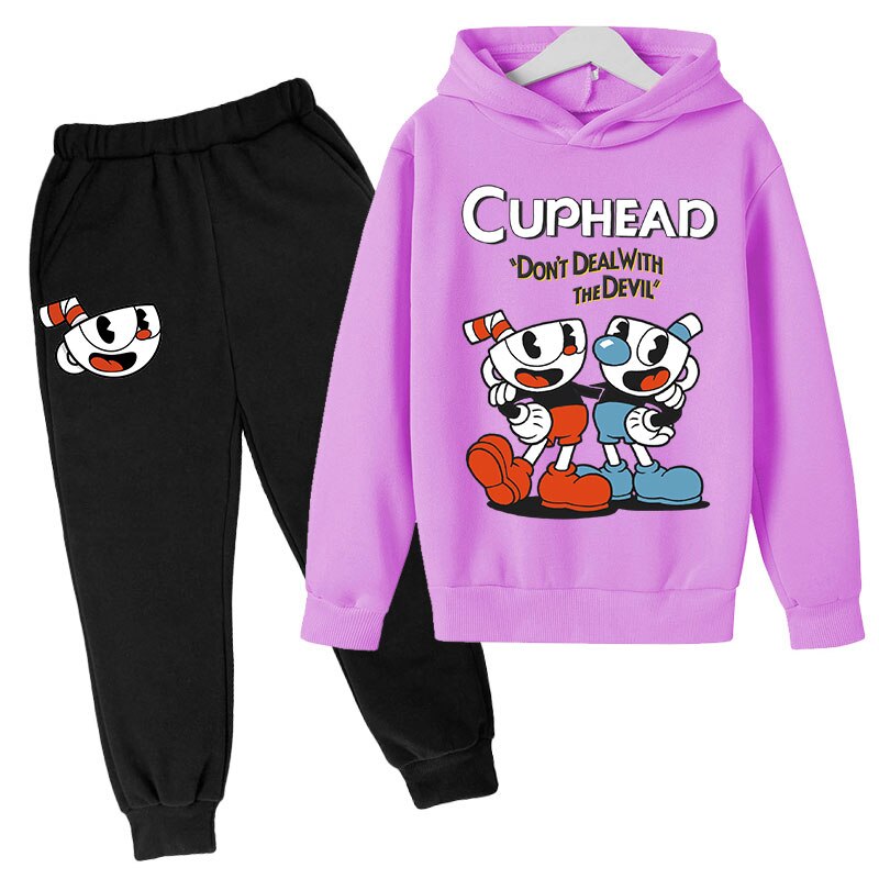 Trening pentru copii Cuphead - mai multe variante