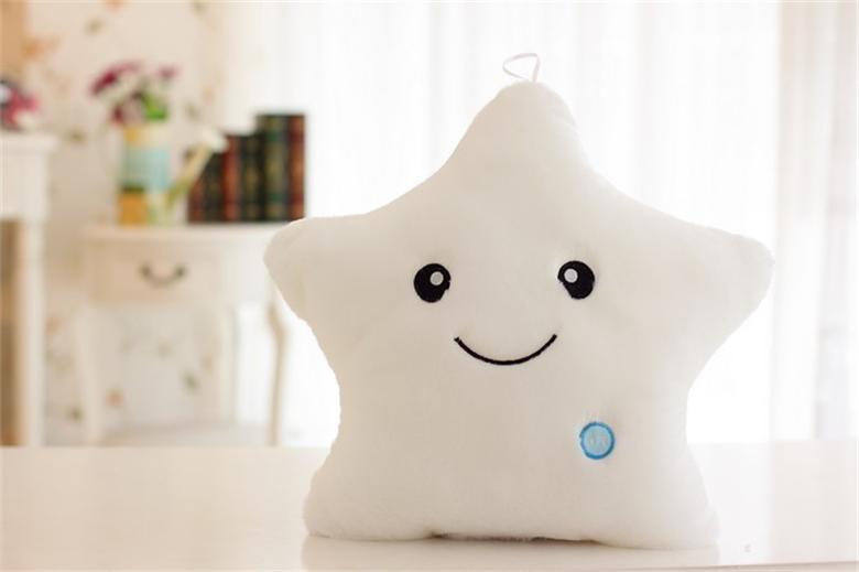 Plush cu lumini stea și inimă - mai multe variante