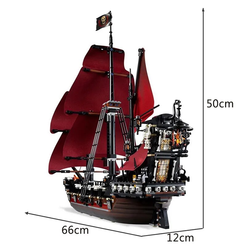 Navă de pirați uriașă pentru Lego - mai multe variante