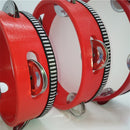 Tamburină roșie - mai multe mărimi