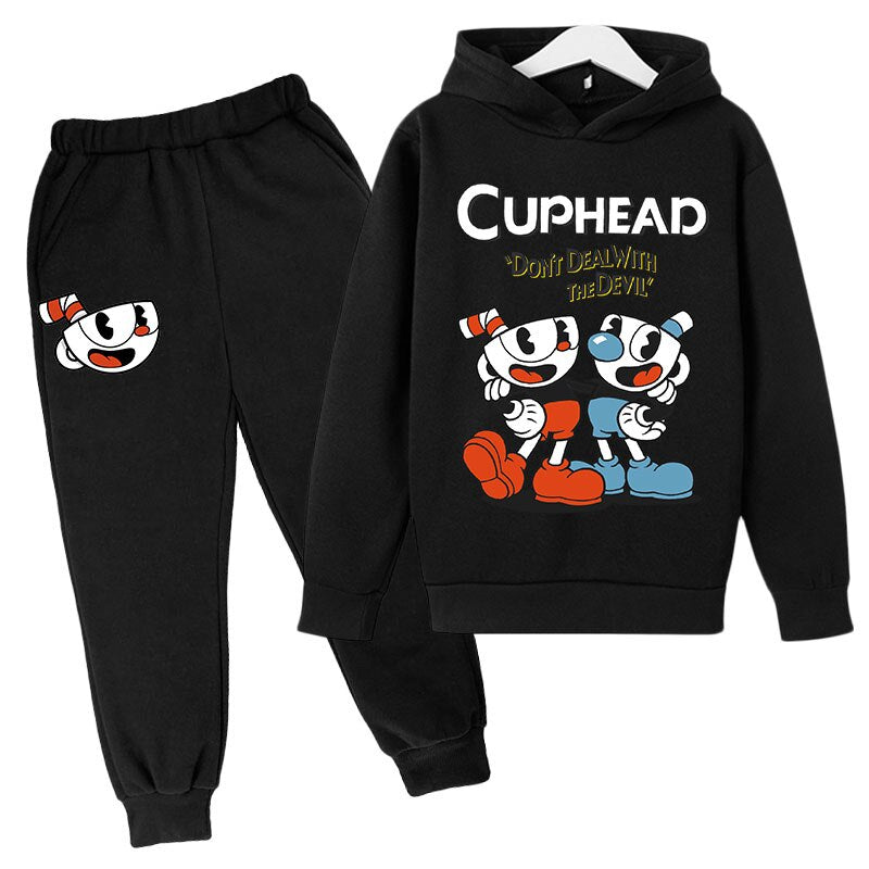 Trening pentru copii Cuphead - mai multe variante