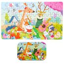 Puzzle pentru copii 60 de piese cu cutie - mai multe variante