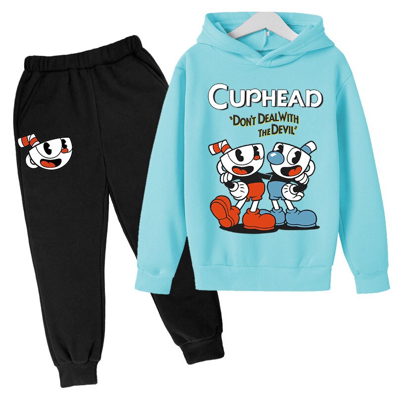 Trening pentru copii Cuphead - mai multe variante