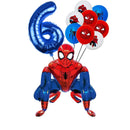 Set de baloane de ziua de naștere Spiderman - mai multe variante