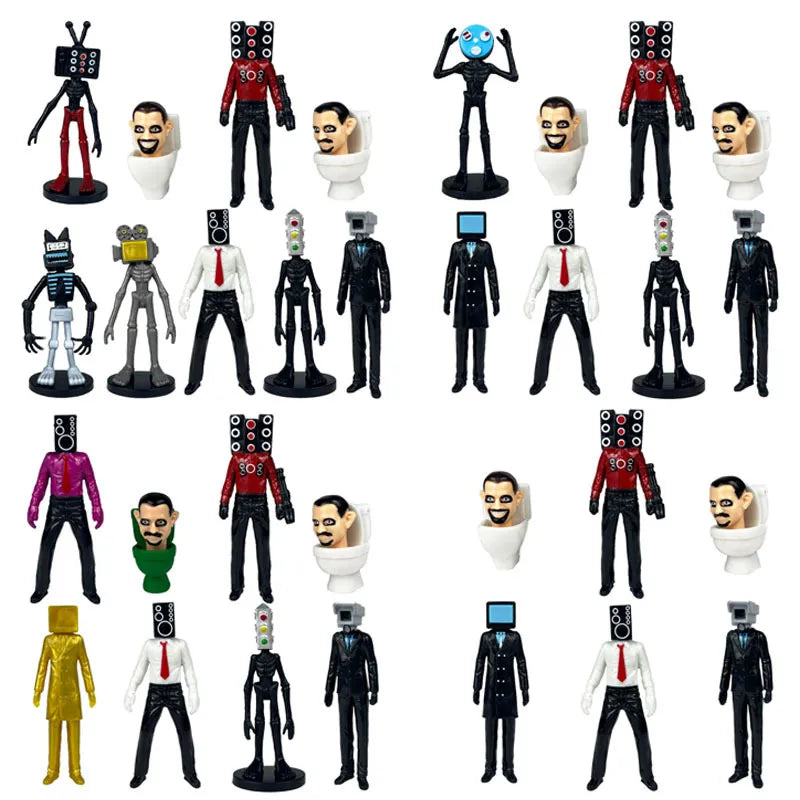 Great figurine Skibidi Toaletă - mai multe variante