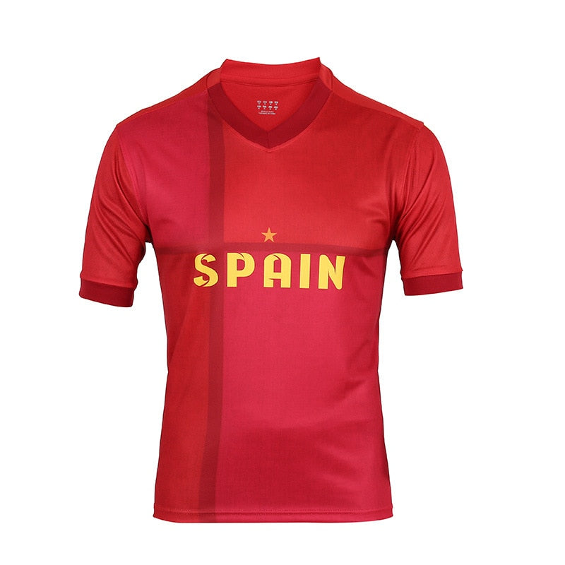 Tricou de fotbal - Spania