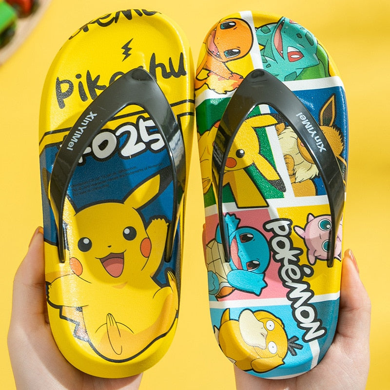 Papuci pentru copii Pikachu - mai multe variante