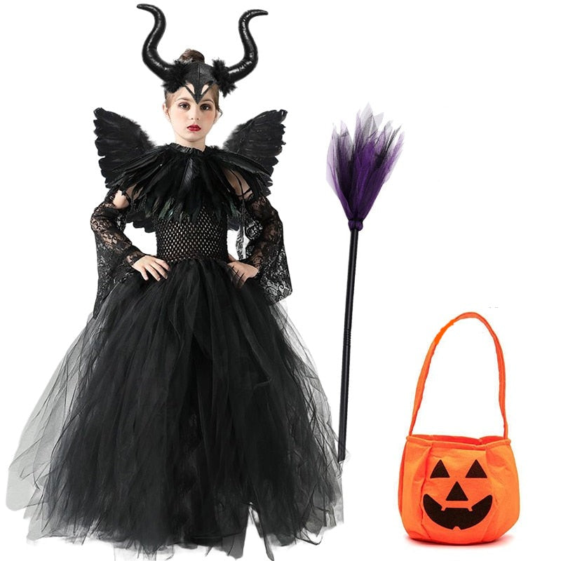 Costum pentru copii Maleficent