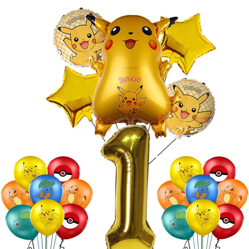Set mare de baloane Pikachu - mai multe variante