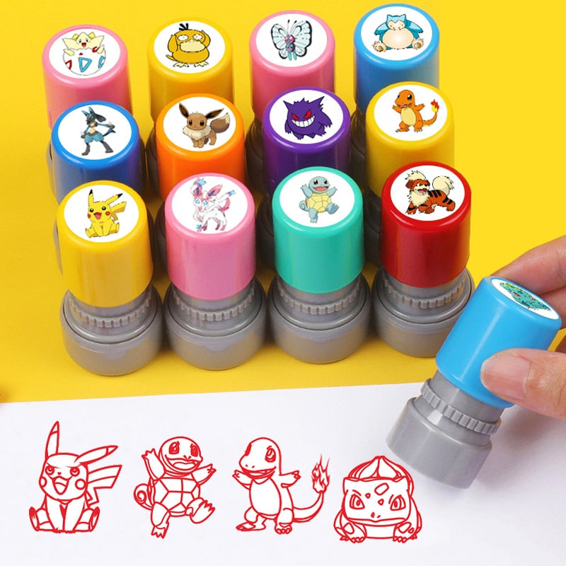 Ștampile Pokemon - mai multe variante