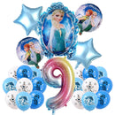 Set mare de baloane de ziua de naștere Frozen - mai multe variante